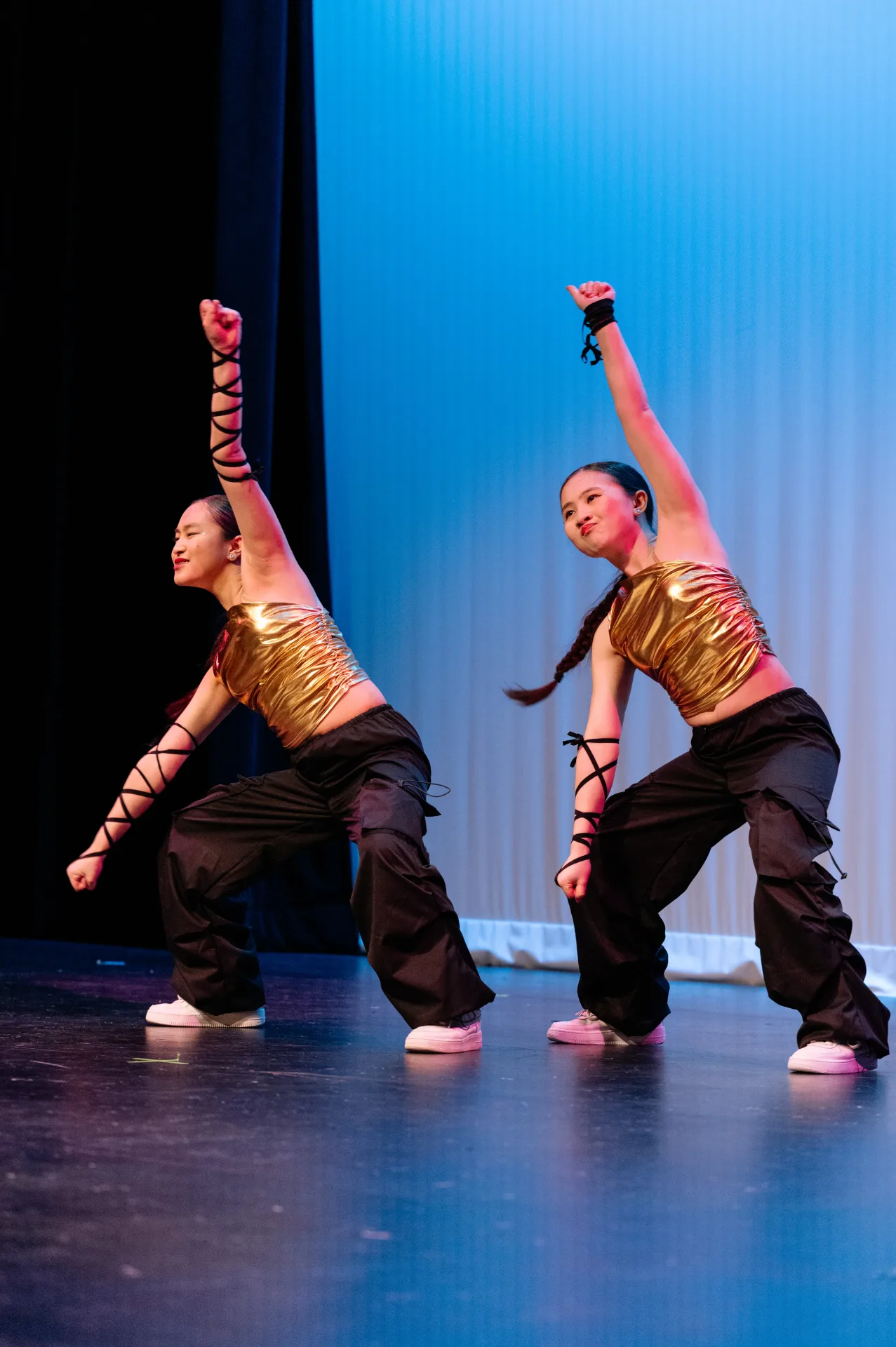 Hip Hop dancer on stage