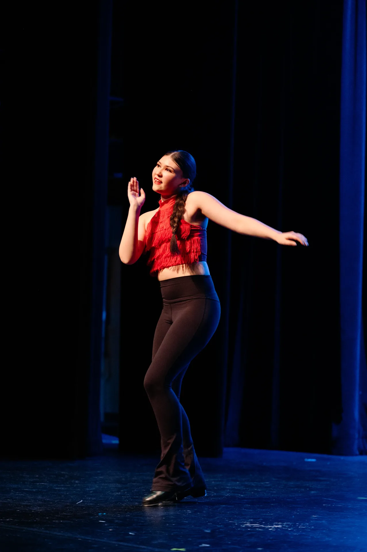 Jazz and Tap dancers performing