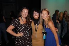 Katy Finlay and VPS instructors at the Sparklab Youth Arts Festival